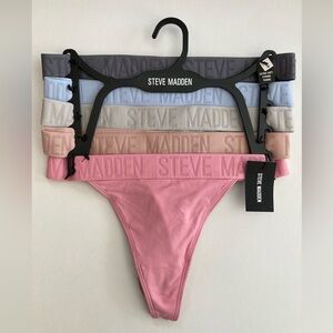 STEVE MADDEN | NWT Ladies 5 Pack Ultra Soft String Thong